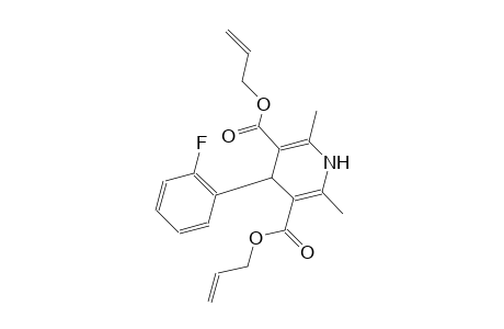 3,5-pyridinedicarboxylic acid, 4-(2-fluorophenyl)-1,4-dihydro-2,6-dimethyl-, di(2-propenyl) ester