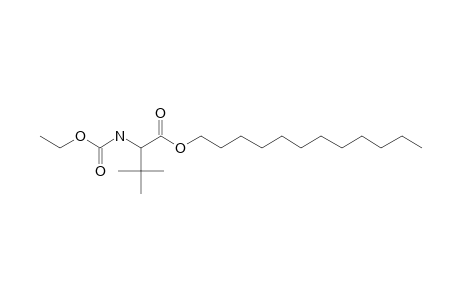 Tert-leucine, N-ethoxycarbonyl-, dodecyl ester