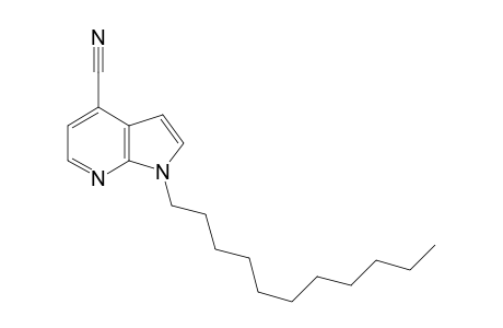 1-undecylpyrrolo[2,3-b]pyridine-4-carbonitrile