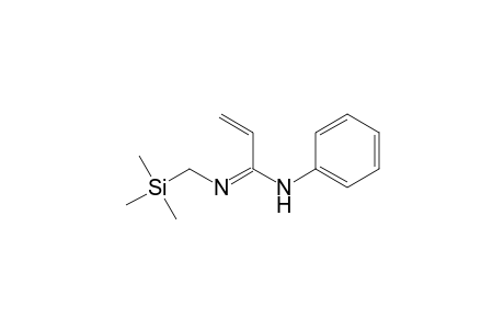 N-phenyl-N'-(trimethylsilylmethyl)-2-propenimidamide