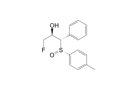 (1S,2R,RS)-3-fluoro-1-phenyl-1-[(4-methylphenyl)sulphinyl]-2-propanol