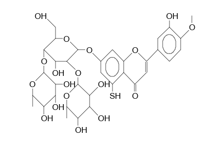Diosmetin 7-O-[2,4-di-O-(A-L-rhamnopyranosyl)]-B-D-glucopyranoside
