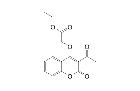 3-ACETYL-ETHYL-(COUMARIN-4-OXY)-ACETATE