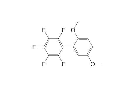 1-(2,5-dimethoxyphenyl)-2,3,4,5,6-pentafluoro-benzene