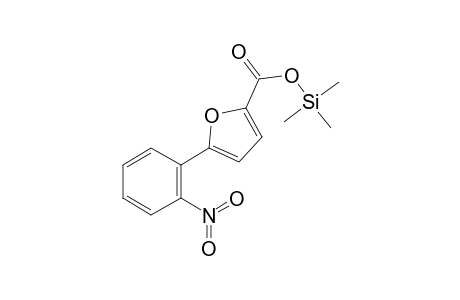 5-(2-Nitrophenyl)-2-furoic acid, tms derivative