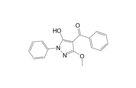 1-(5-Hydroxy-3-methoxy-1-phenyl-1H-pyrazol-4-yl)phenylmethanone
