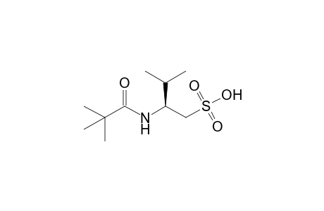 (2R)-3-Methyl-2-trimethylacetylaminobutane-1-sulfonic acid