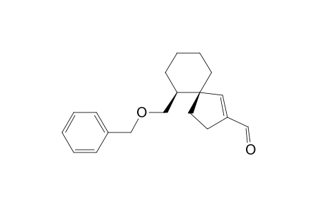 (5S*,6S*)-6-Benzyloxymethyl-spiro[4,5]dec-1-ene-2-carboxaldehyde