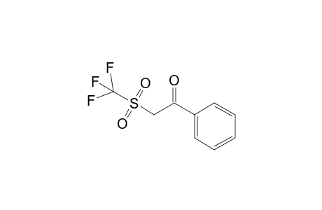 1-Phenyl-2-triflyl-ethanone