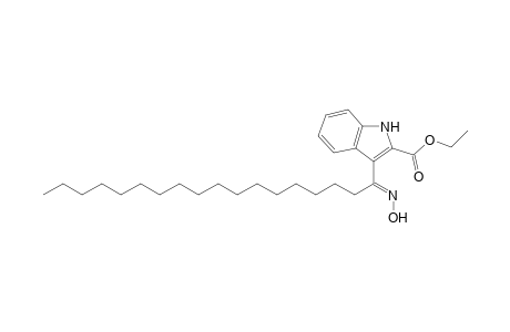 Ethyl 3-[(1'-hydroxyimino)octadecyl]indole-2-carboxylate