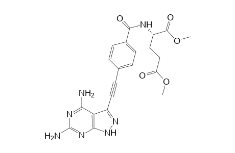 Dimethyl N-{4-[2-(2,4-Diaminopyrazolo[3,4-d]pyrimidin5-yl)ethynyl]benzoyl}-L-glutamate