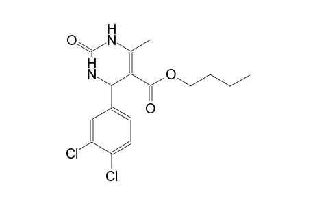 butyl 4-(3,4-dichlorophenyl)-6-methyl-2-oxo-1,2,3,4-tetrahydro-5-pyrimidinecarboxylate