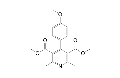 Dimethyl 4-(4-methoxyphenyl)-2,6-dimethyl-pyridine-3,5-dicarboxylate