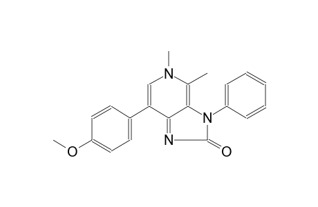 7-(4-methoxyphenyl)-4,5-dimethyl-3-phenyl-3,5-dihydro-2H-imidazo[4,5-c]pyridin-2-one