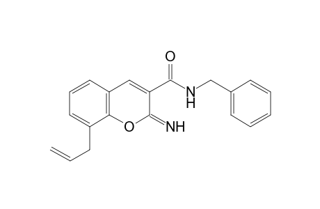 8-Allyl-N-benzyl-2-imino-2H-chromene-3-carboxamide