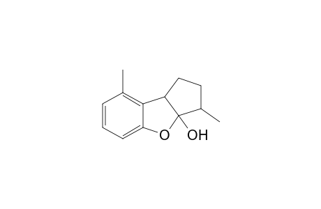 3a-Hydroxy-3,8-dimethyl-2,3,3a,8b-tetrahydro-1H-cyclopenta[b]benzofuran