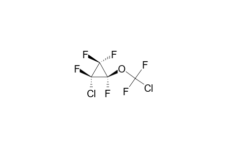 3-(1,1-DIFLUORO-1-CHLOROMETHOXY)-2-CHLORO-1,1,2,3-TETRAFLUORO-CYCLOPROPANE;COMPUND-#A17