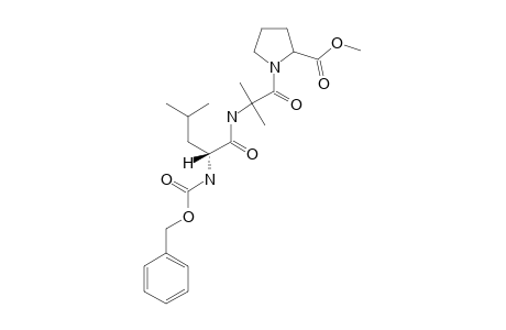 N-[(BENZYLOXY)-CARBONYL]-L-LEUCYL-2-METHYLALANYL-L-PROLINE-METHYLESTER
