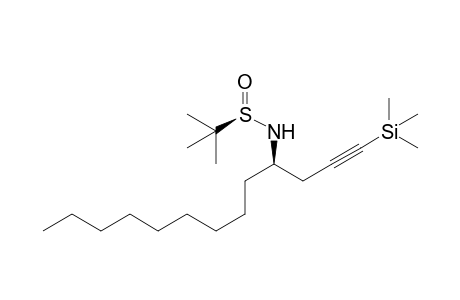 (4R,RS)-N-(tert-Butanesulfinyl)-1-(trimethylsilyl)tridec-1-yn-4-amine