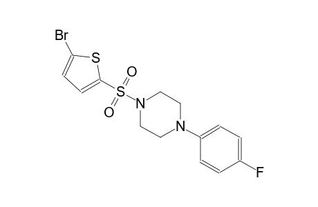 1-[(5-bromo-2-thienyl)sulfonyl]-4-(4-fluorophenyl)piperazine