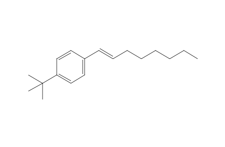 (E)-1-(tert-butyl)-4-(oct-1-en-1-yl)benzene