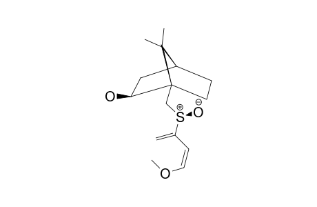 (RS,Z)-3-[(1S)-ISOBORNEOL-10-SULFINYL]-1-METHOXYBUTA-1,3-DIENE