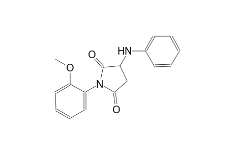 2,5-pyrrolidinedione, 1-(2-methoxyphenyl)-3-(phenylamino)-