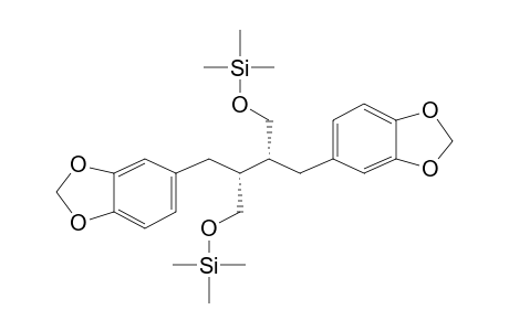 Dihydrocubebin, 2tms derivative