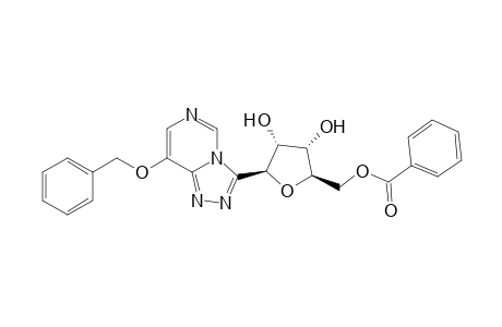 [(2R,3S,4R,5S)-3,4-bis(oxidanyl)-5-(8-phenylmethoxy-[1,2,4]triazolo[4,3-c]pyrimidin-3-yl)oxolan-2-yl]methyl benzoate