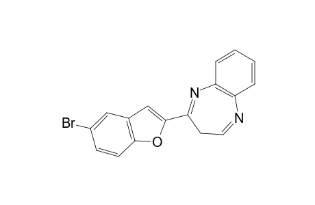 2-(5-bromobenzofuran-2-yl)-3H-benzo[b][1,4]-diazepine
