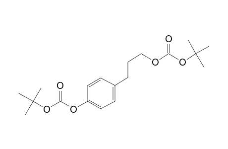 [3'-(p-<t-Butoxycarbonyloxy>phenyl)propyl] t-Butyl Carbonate