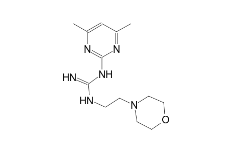 guanidine, N-(4,6-dimethyl-2-pyrimidinyl)-N'-[2-(4-morpholinyl)ethyl]-