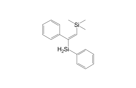 (E)-Trimethyl(2-phenyl-2-(phenylsilyl)vinyl)silane