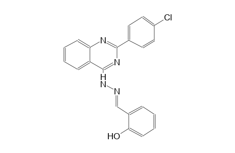 2-hydroxybenzaldehyde [2-(4-chlorophenyl)-4-quinazolinyl]hydrazone