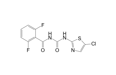 Benzamide, N-[[(5-chloro-2-thiazolyl)amino]carbonyl]-2,6-difluoro-