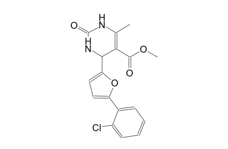 methyl 4-[5-(2-chlorophenyl)-2-furyl]-6-methyl-2-oxo-1,2,3,4-tetrahydro-5-pyrimidinecarboxylate