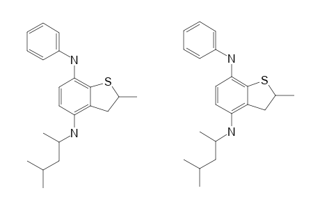 2-METHYL-N-(4)-(4-METHYL-2-PENTYL)-N-(7)-PHENYL-2,3-DIHYDRO-1-BENZOTHIOPHENE-4,7-DIAMINE