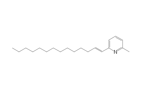 2-Methyl-6-[(E)-tetradec-1-enyl]pyridine
