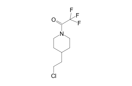 4-(2-chloroethyl)piperidide trifluoroacetyl