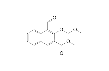 Methyl 4-formyl-3-O-methoxymethyl-2-naphthoate