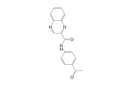 N-(4-acetylphenyl)-2-quinoxalinecarboxamide