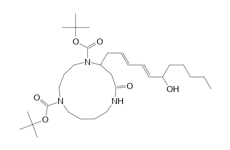 1,5,9-Triazacyclotridecane-1,5-dicarboxylic acid, 6-(6-hydroxy-2,4-undecadienyl)-8-oxo-, bis(1,1-dimethylethyl) ester