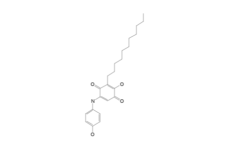 5-(4-AMINO-PHENOL)-EMBELIN;5-(4-HYDROXY-PHENYLAMINO)-2-HYDROXY-3-UNDECYL-1,4-BENZOQUINONE