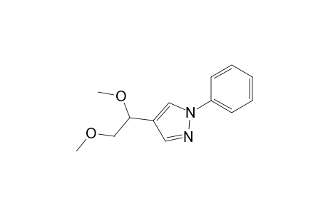 4-( 1',2'-Dimethoxyethyl)-1-phenylpyrazole