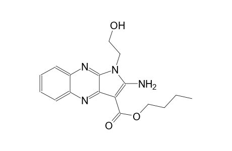 1H-pyrrolo[2,3-b]quinoxaline-3-carboxylic acid, 2-amino-1-(2-hydroxyethyl)-, butyl ester