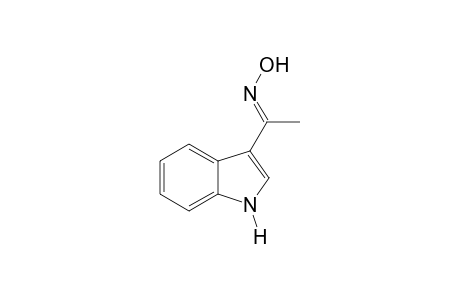 (E)-1-(1H-Indol-3-yl)ethanone Oxime