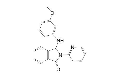 1H-isoindol-1-one, 2,3-dihydro-3-[(3-methoxyphenyl)amino]-2-(2-pyridinyl)-