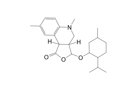 3-Menthyloxy-5,8-dimethyl-2(5H)furano[3,4-c]tetrahydroquinlineone