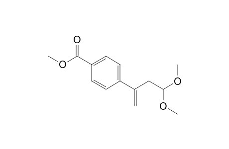 methyl 4-(3,3-dimethoxy-1-methylene-propyl)benzoate