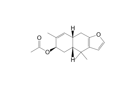 Naphtho[2,3-b]furan-6-ol, 4,4a,5,6,8a,9-hexahydro-4,4,7-trimethyl-, acetate, (4a.alpha.,6.alpha.,8a.alpha.)-